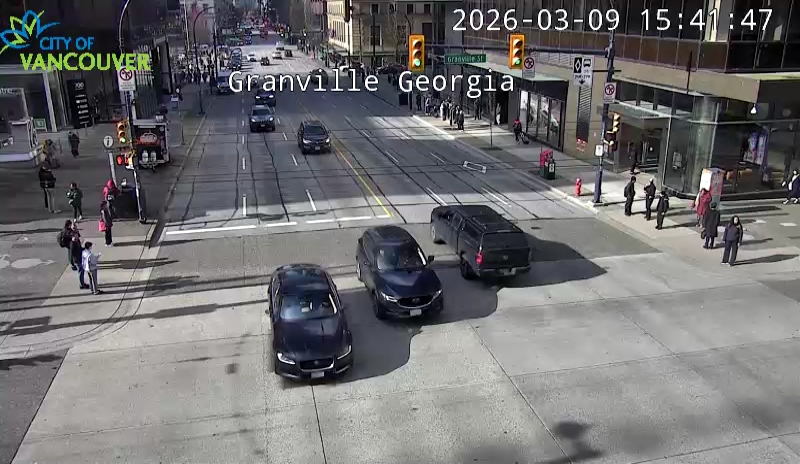 Granville St & E Georgia St - West