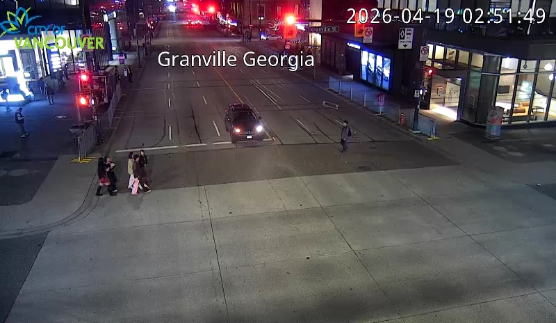 Granville St & E Georgia St - West