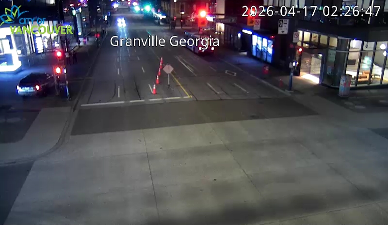 Granville St & E Georgia St - West