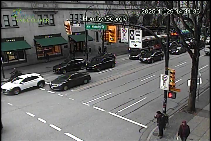 Hornby St & E Georgia St - West