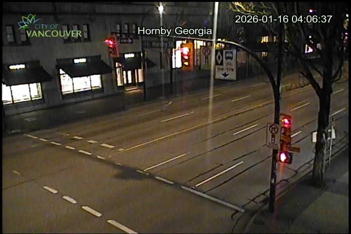 Hornby St & E Georgia St - West