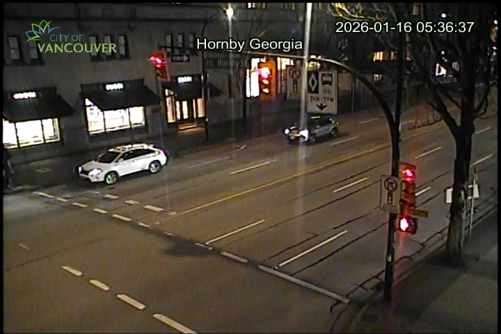 Hornby St & E Georgia St - West