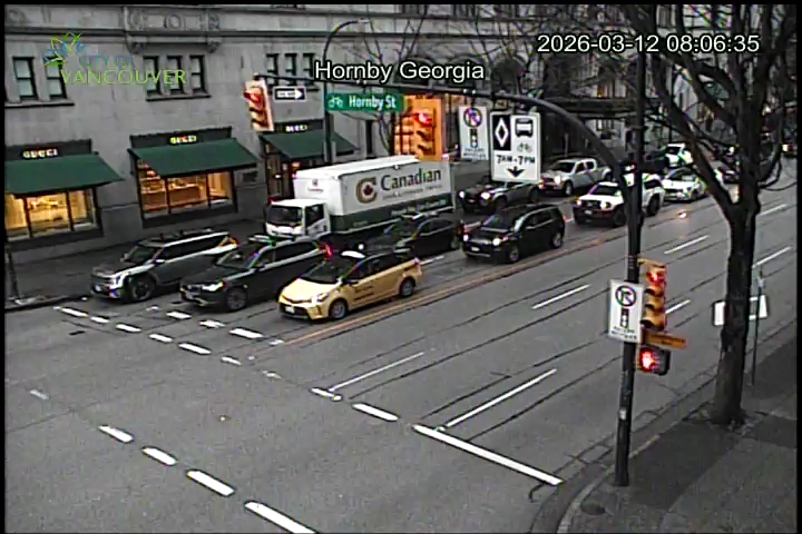 Hornby St & E Georgia St - West