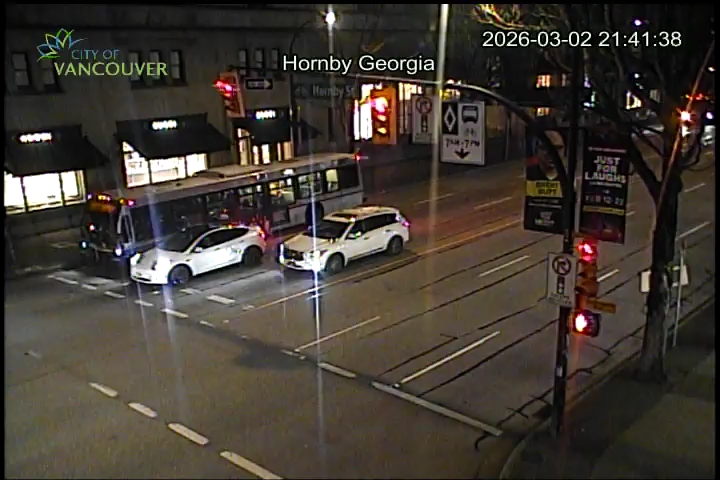 Hornby St & E Georgia St - West