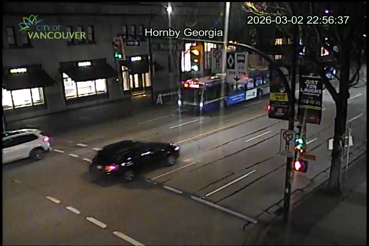 Hornby St & E Georgia St - West