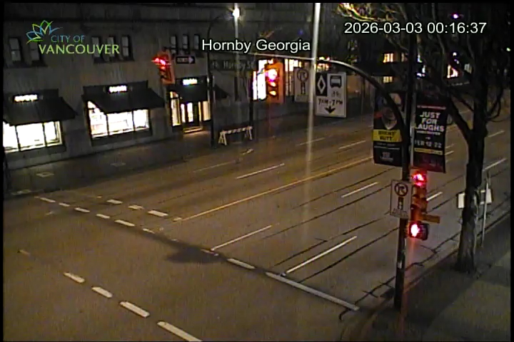 Hornby St & E Georgia St - West