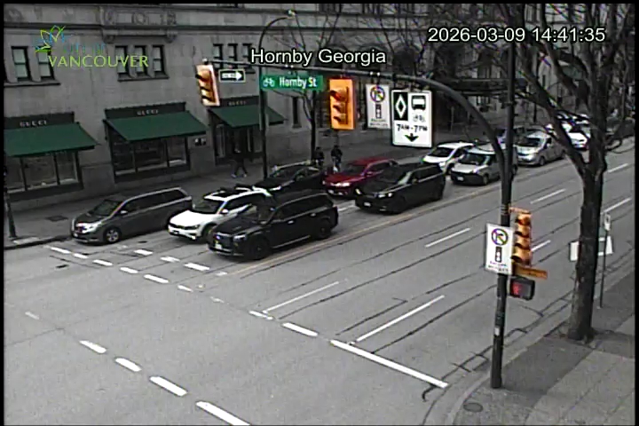 Hornby St & E Georgia St - West
