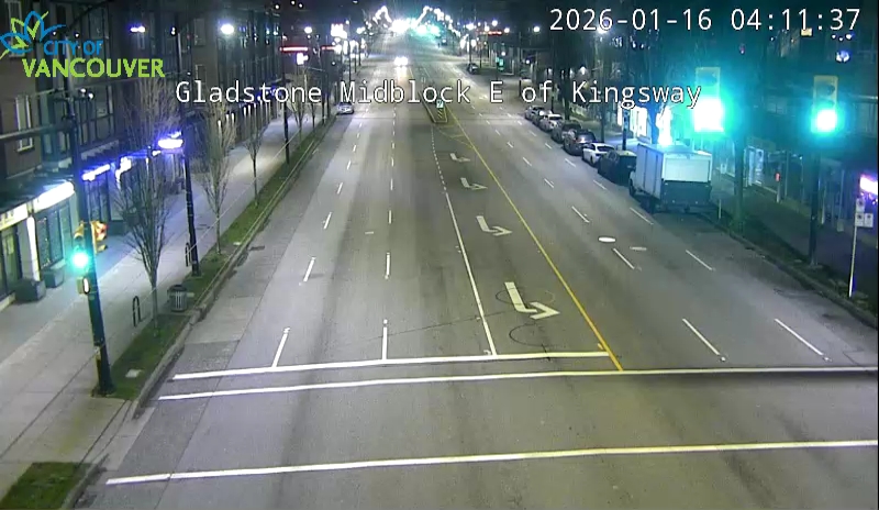 Gladstone St. East of Kingsway - East