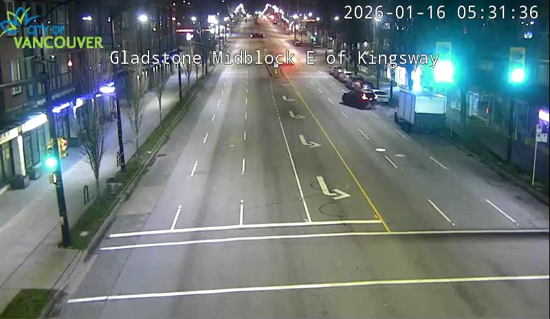 Gladstone St. East of Kingsway - East