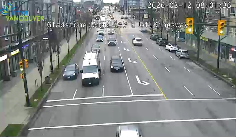 Gladstone St. East of Kingsway - East