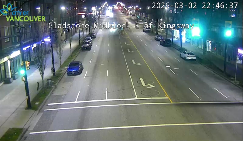 Gladstone St. East of Kingsway - East