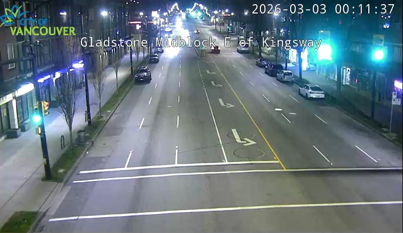 Gladstone St. East of Kingsway - East