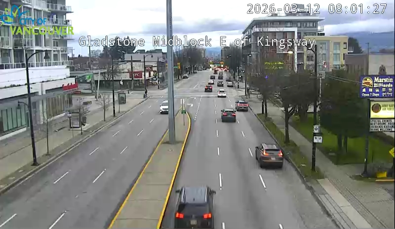 Gladstone St East of Kingsway - West