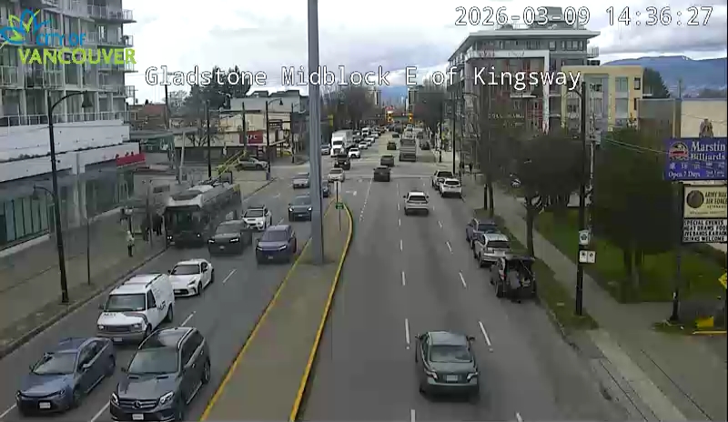 Gladstone St East of Kingsway - West