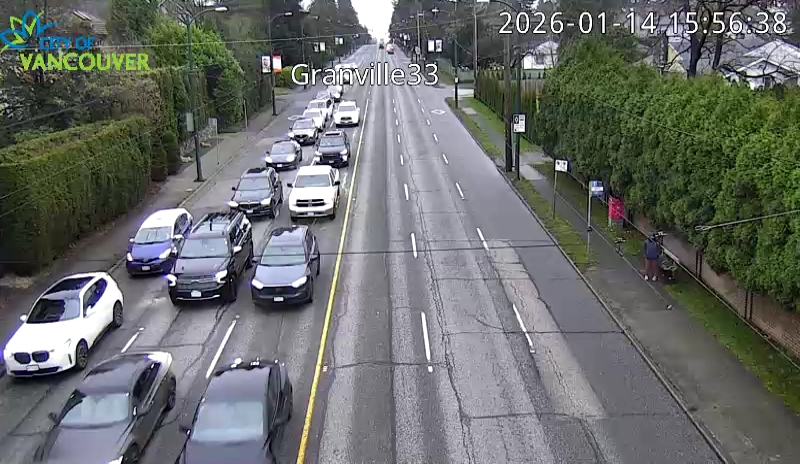 Granville St and W 33rd Ave - South