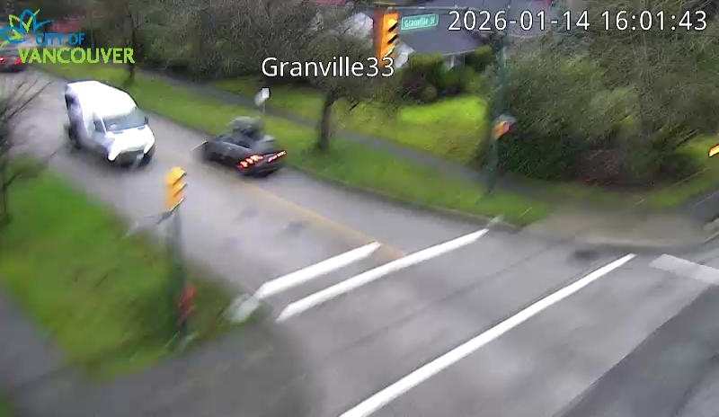 Granville St and W 33rd Ave - West