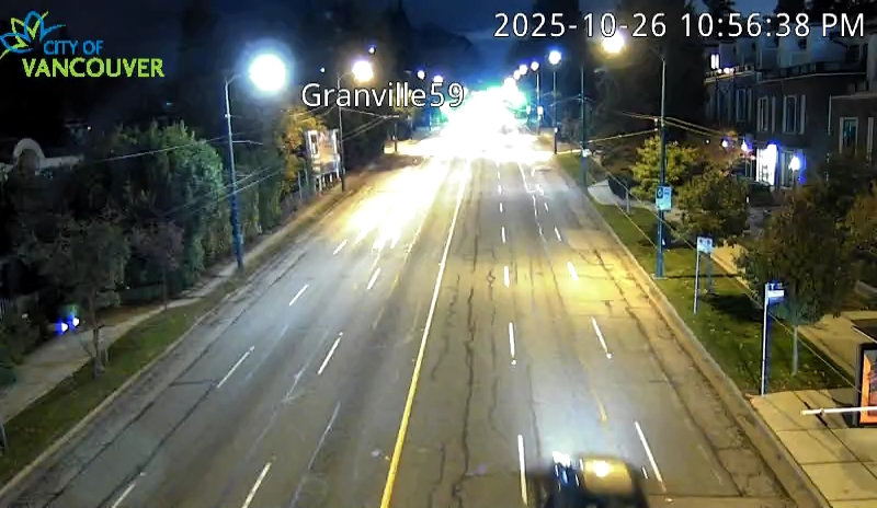 Granville St and W 59th Ave - North