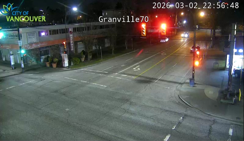 Granville St & W 70th Ave - E