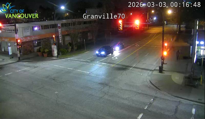 Granville St & W 70th Ave - E