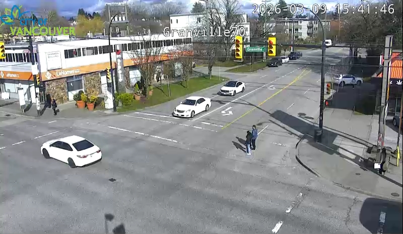 Granville St & W 70th Ave - E