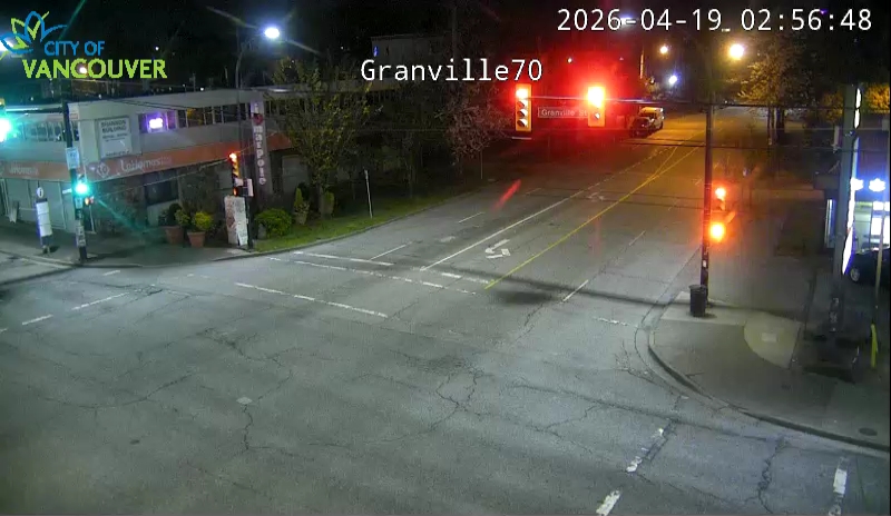 Granville St & W 70th Ave - E