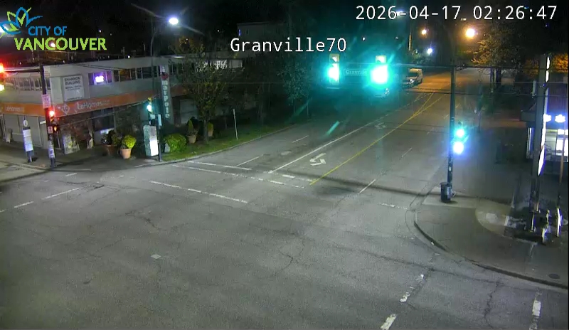 Granville St & W 70th Ave - E