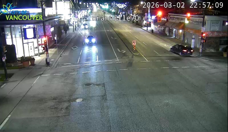 Granville St & W 70th Ave - N