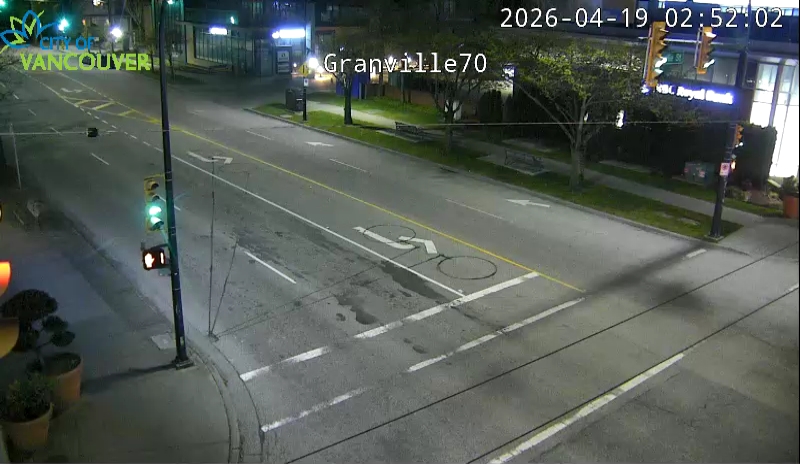 Granville St & W 70th Ave - W