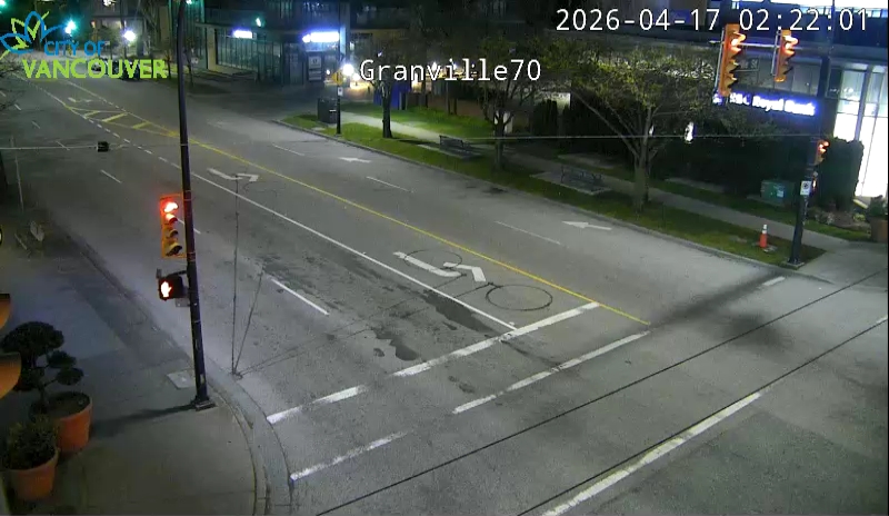 Granville St & W 70th Ave - W