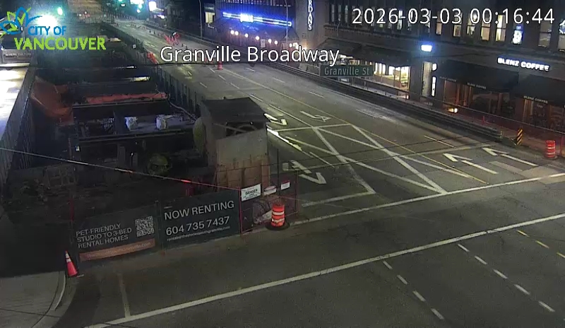 Granville St & W Broadway Ave - East