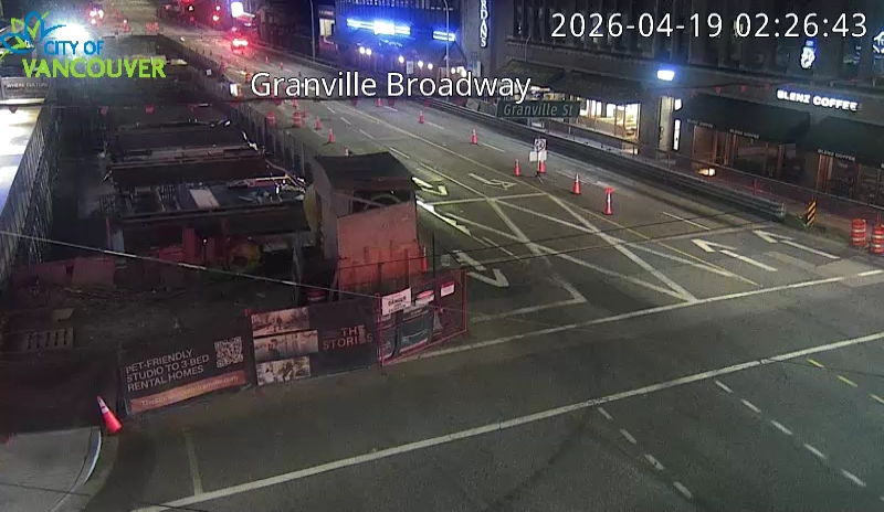 Granville St & W Broadway Ave - East