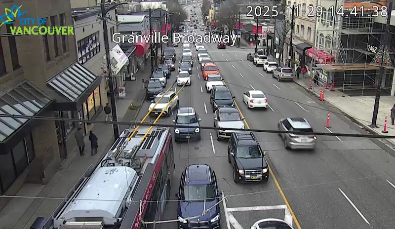 Granville St & W Broadway Ave - North