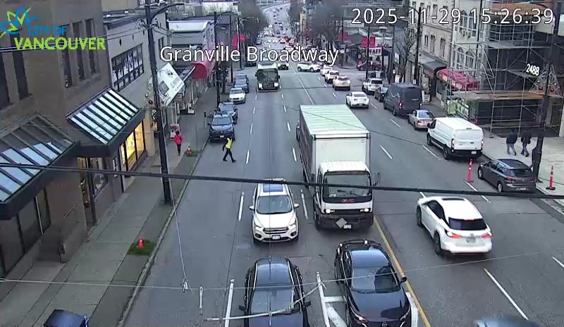 Granville St & W Broadway Ave - North