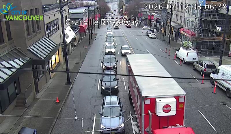 Granville St & W Broadway Ave - North