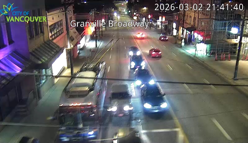 Granville St & W Broadway Ave - North