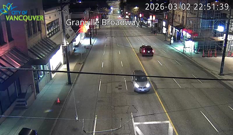 Granville St & W Broadway Ave - North