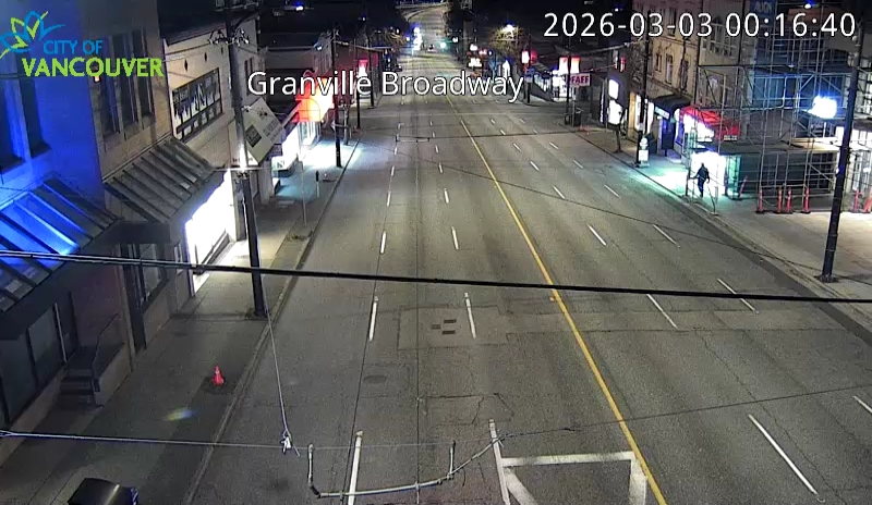 Granville St & W Broadway Ave - North