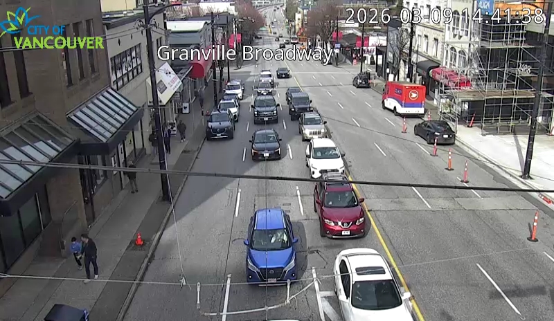Granville St & W Broadway Ave - North