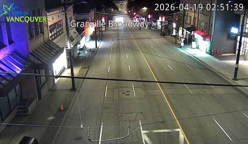 Granville St & W Broadway Ave - North