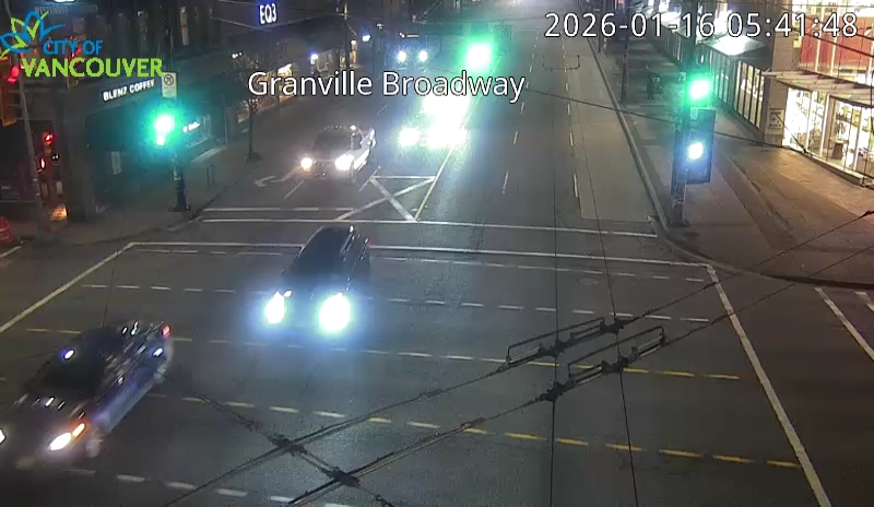 Granville St & W Broadway Ave - South
