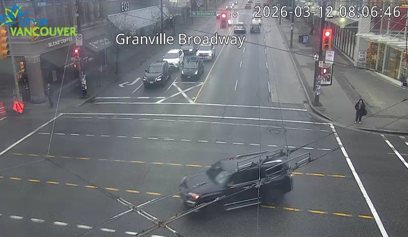 Granville St & W Broadway Ave - South