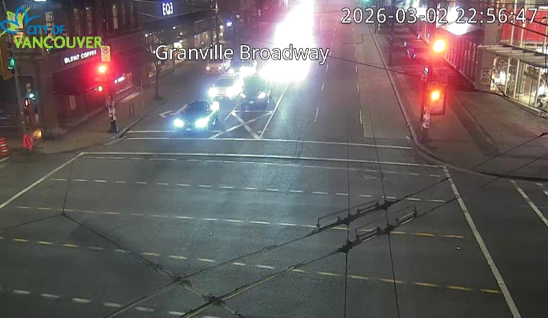 Granville St & W Broadway Ave - South