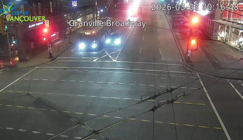 Granville St & W Broadway Ave - South