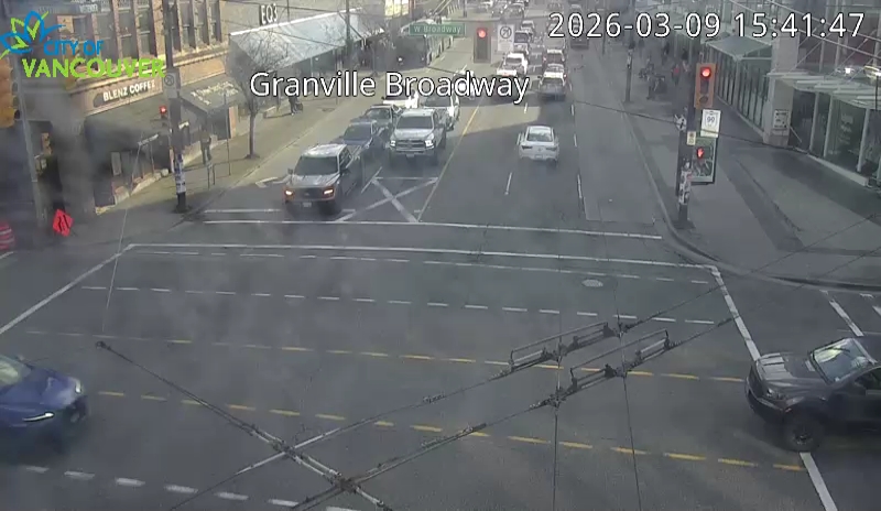 Granville St & W Broadway Ave - South