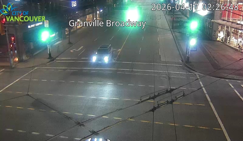 Granville St & W Broadway Ave - South