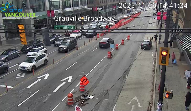 Granville St & W Broadway Ave - West