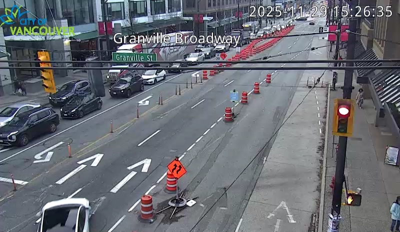 Granville St & W Broadway Ave - West