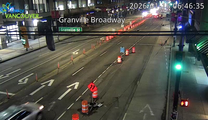Granville St & W Broadway Ave - West