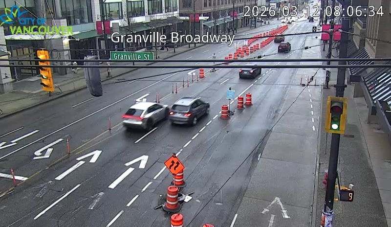Granville St & W Broadway Ave - West