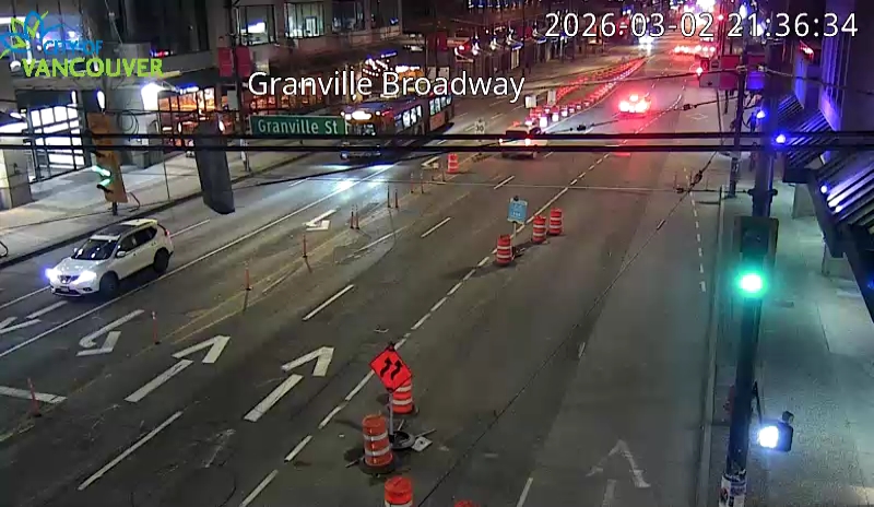 Granville St & W Broadway Ave - West